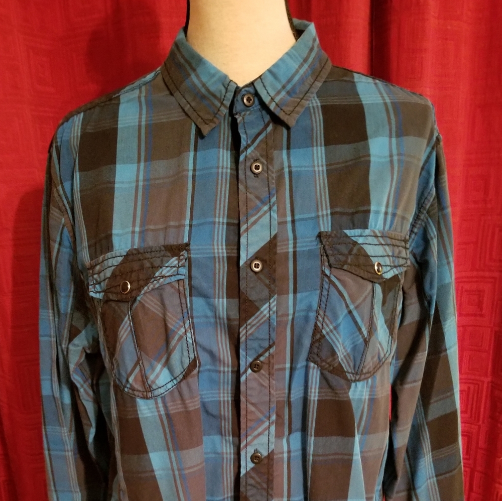 Ladies Surplus Sz L Rodeo Show Shirt
